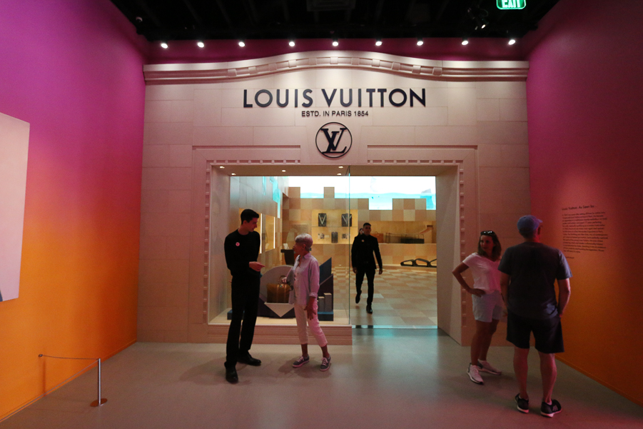 Louis Vuitton X's pop-up museum has landed in Beverly Hills - The Spaces